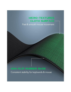 Alfombrilla de Ratón Gaming Black Shark 120x60 cm Antideslizante 2