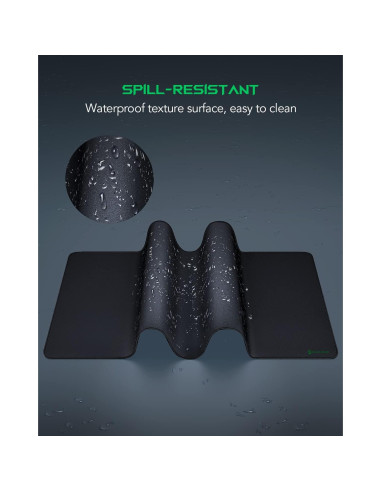 Alfombrilla de Ratón Gaming Black Shark 120x60 cm Antideslizante