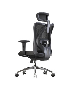Silla de Oficina Ergonómica SIHOO M18 Negra Ajustable Soporte Lumbar
