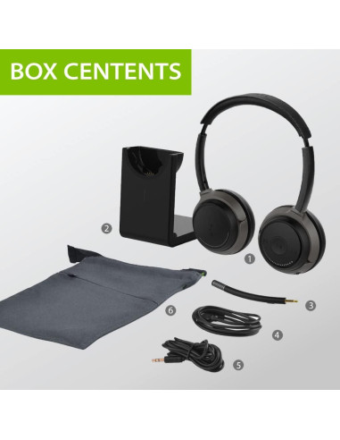 Auriculares Bluetooth Avantree Alto Clair con micrófono y carga