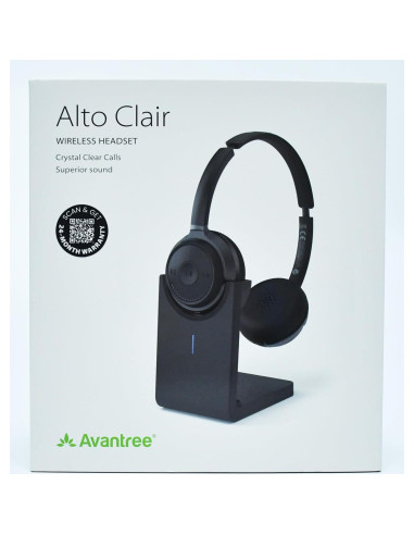 Auriculares Bluetooth Avantree Alto Clair con micrófono y carga