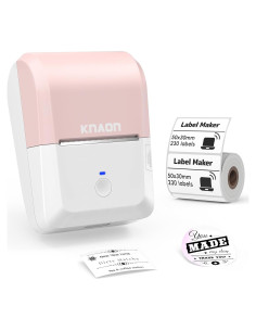 Impresora de Etiquetas Térmicas KNAON Portátil Bluetooth 230 Etiquetas
