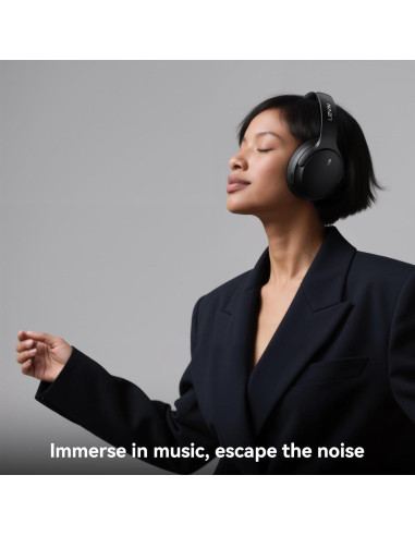 Auriculares Inalámbricos LEVN LE ANC041 con ANC, 70 Horas Batería