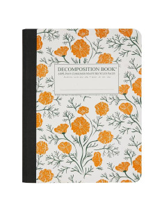 Cuaderno Decomposition Rayado Universitario 24.8x19.1cm 100% Reciclado