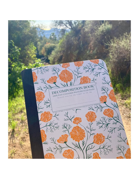 Cuaderno Decomposition Rayado Universitario 24.8x19.1cm 100% Reciclado