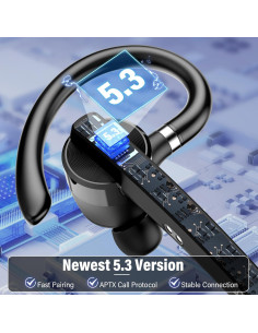 Auricular Bluetooth Thunelec G9 Inalámbrico 90 Horas APTX HD 2