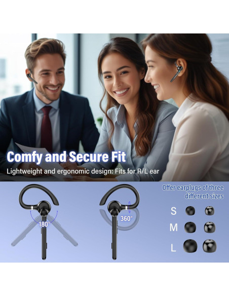 Auricular Bluetooth Thunelec G9 Inalámbrico 90 Horas APTX HD