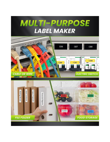 Máquina de Etiquetas Vixic H1100 Portátil con Pantalla LCD Máquina de Etiquetas Vixic H1100 Portátil con Pantalla LCD