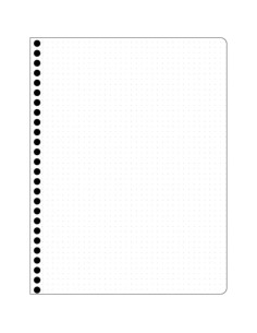 Cuaderno Espiral Punteado Descomposición 24.8x19.1cm 144 Páginas 2