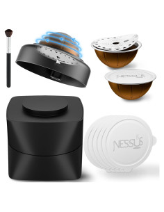 Kit de Recarga NESSUS para Cápsulas Nespresso Vertuo - 100 Tapas de Aluminio