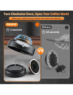 Kit de Recarga NESSUS para Cápsulas Nespresso Vertuo - 100 Tapas de Aluminio 2