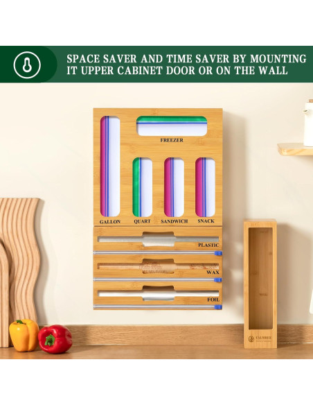 Organizador de Cocina Calmbee 9 en 1 con Cortador de Aluminio Organizador de Cocina Calmbee 9 en 1 con Cortador de Aluminio