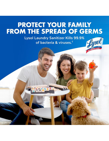 Aditivo Desinfectante para Ropa Lysol Libre y Claro 2.81 kg