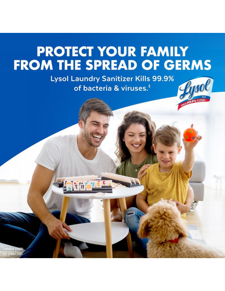 Aditivo Desinfectante para Ropa Lysol Libre y Claro 2.81 kg