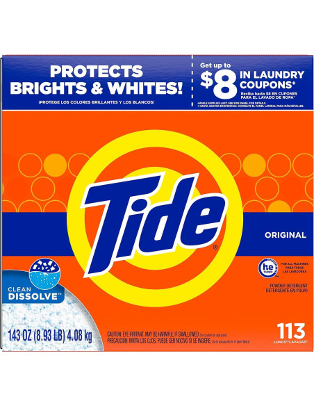 Detergente en Polvo Tide Original 4.03 kg - Alta Eficiencia