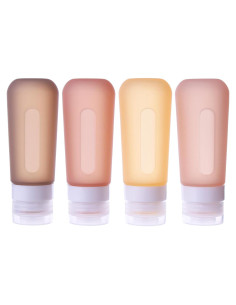 Botellas de viaje CAMPWOLF 85ml a prueba de fugas Albaricoque