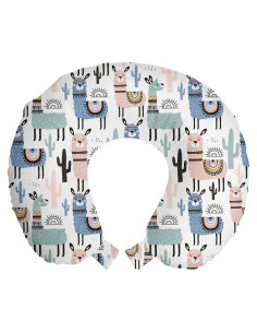 Almohada de Viaje para el Cuello Ambesonne 30.48 cm Espuma de Memoria