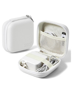 Funda de Cargador Linpr para MacBook - Estuche Organizador Blanco M