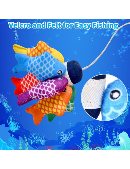 Set de Juguetes Montessori de Pesca Alsatic Toys 20 Piezas