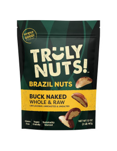 Nueces de Brasil Crudas Truly Nuts! 907g - Sin Sal y Sin Gluten