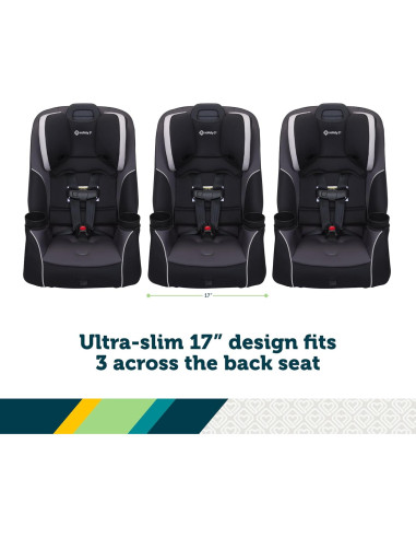 Asiento de Auto Convertible Safety 1st Crosstown Slim - Tormenta de Ciudad