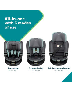 Asiento de auto convertible 360 Safety 1st Turn and Go, 3 en 1 2