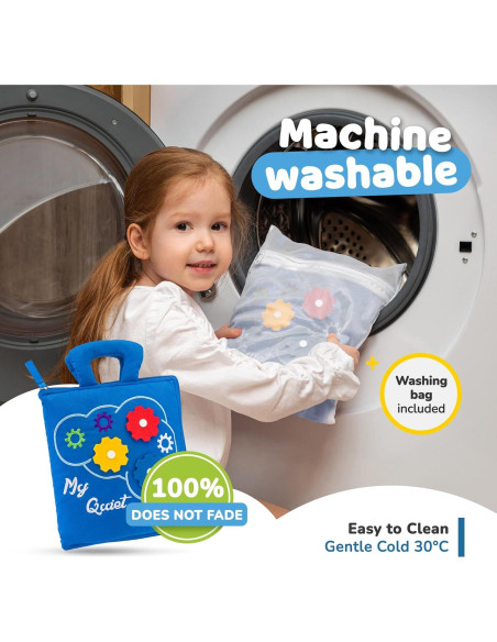 Libro Ocupado Montessori deMoca para Niños 1-3 Años - Actividades de Aviación Libro Ocupado Montessori deMoca para Niños 1-3 Años - Actividades de Aviación