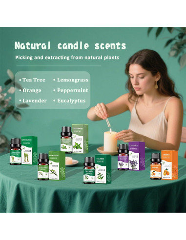 Kit de Fabricación de Velas FAIRYELF 500W con Cera de Soja