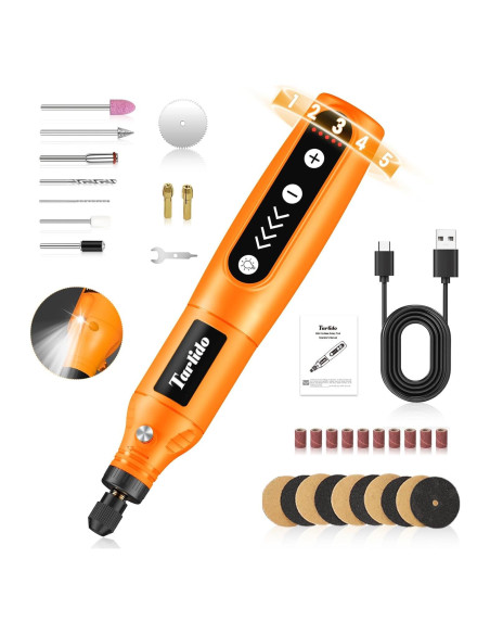 Kit de Herramienta Rotativa Inalámbrica Tarlido 3.7V 18000RPM