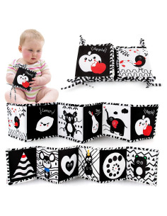 Libro para Bebés en Blanco y Negro teytoy - Estimulación Visual 0-6 meses