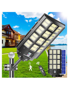 Luz Solar de Calle Jadisi 6800W LED 240000LM Sensor Movimiento