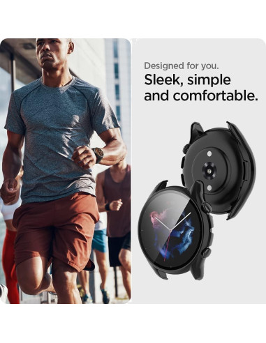 Funda E ECSEM para Amazfit GTR 3 y GTR 3 Pro, Negro