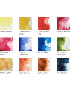 Acuarela Profesional Winsor & Newton 12 Tubos 5ml Multicolor 2