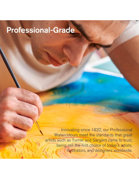 Acuarela Profesional Winsor & Newton 12 Tubos 5ml Multicolor