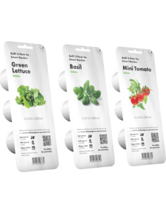 Kit Jardín Inteligente Click & Grow 9 Cápsulas Blanco 2