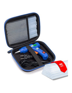 Kit de Pistola de Pegamento Caliente Bjabtan 20W con 40 Barras