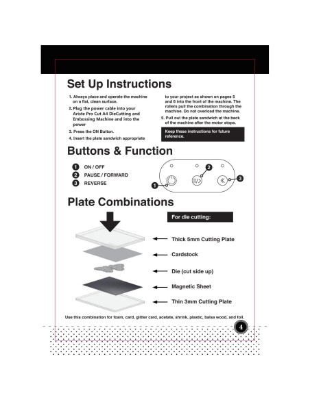 Máquina de Corte y Embossing Eléctrica A4 Joelver Maker Máquina de Corte y Embossing Eléctrica A4 Joelver Maker