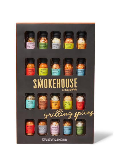 Conjunto de Especias para Asar Thoughtfully 20 Sazonadores 366.5g Conjunto de Especias para Asar Thoughtfully 20 Sazonadores 366.5g