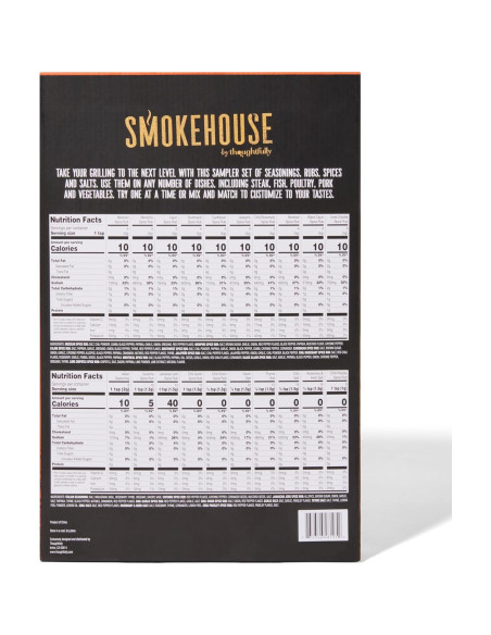 Conjunto de Especias para Asar Thoughtfully 20 Sazonadores 366.5g Conjunto de Especias para Asar Thoughtfully 20 Sazonadores 366.5g