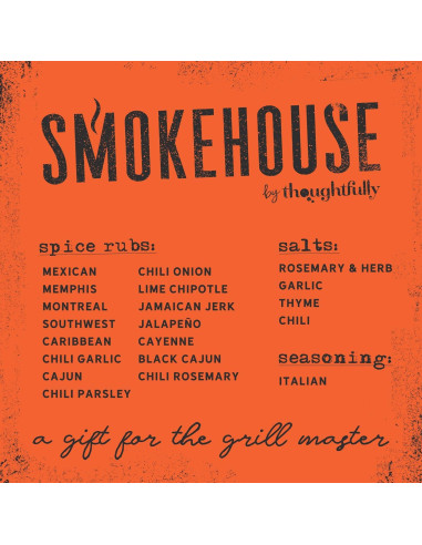 Conjunto de Especias para Asar Thoughtfully 20 Sazonadores 366.5g