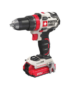 Taladro Inalámbrico PORTER-CABLE 20V MAX 1/2" con 2 Baterías