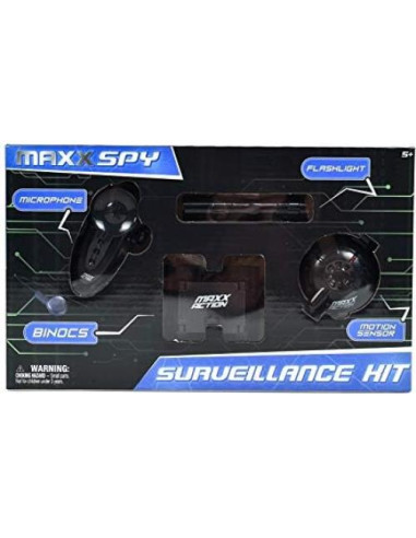 Kit de Vigilancia Maxx Spy Sunny Days - Binoculares y Linterna
