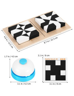 Juguete de Bloques de Puzzle Vaguelly - 40 Tarjetas Desafío 2