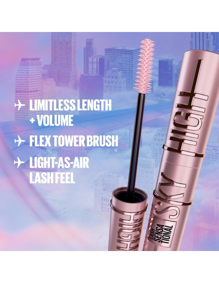 Máscara Maybelline Lash Sensational Sky High 7.2ml Aire Rosa Máscara Maybelline Lash Sensational Sky High 7.2ml Aire Rosa