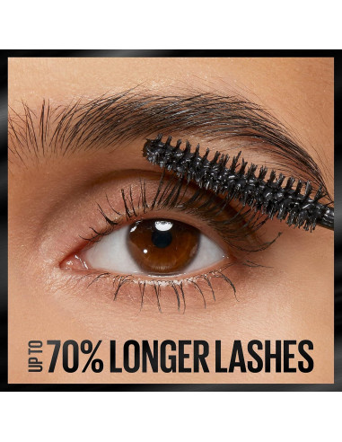 Máscara Alargadora Lavable Maybelline Lash Stiletto 26.67g