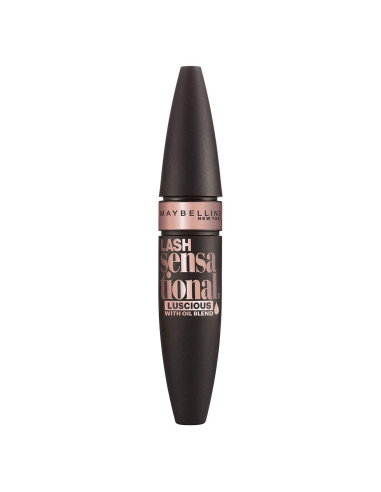 Máscara Lavable Maybelline Lash Sensational 9.46 ml Negro Marrón