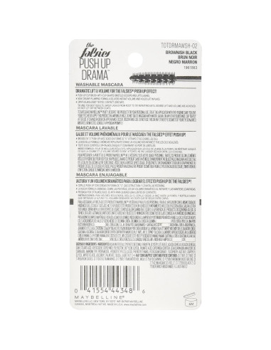 Máscara de Pestañas Maybelline Falsies Push Up Drama 9.73 ml