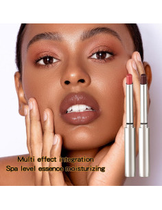 Tinte Labial Hidratante 2 en 1 TAEERY 2g x 2 Pcs Negro/Rosa 2