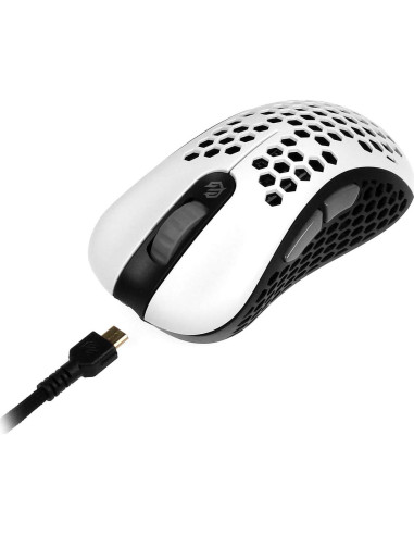 Ratón Gaming G-Wolves Skoll Mini SK-S Blanco 50g Ergonómico