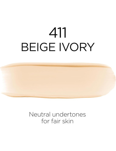 Base de Maquillaje L'Oreal Paris Infallible 411 Beige Marfil 29.57 ml